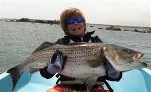 Fishing for Striped Bass