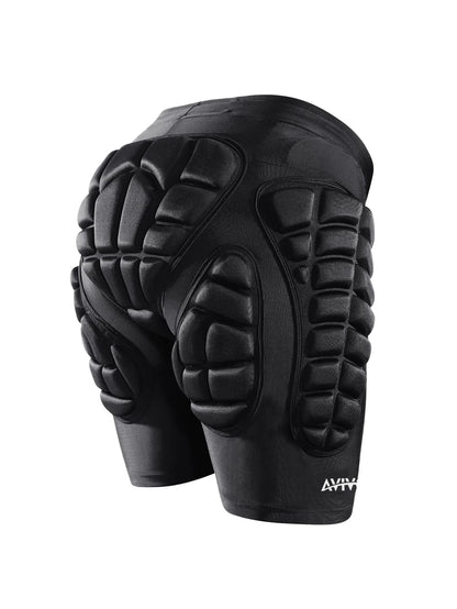 AVIVOR 3D Padded Protective Shorts for Snowboarding, Skateboarding, and Skiing - Ultimate Hip, Butt, and Tailbone Protection