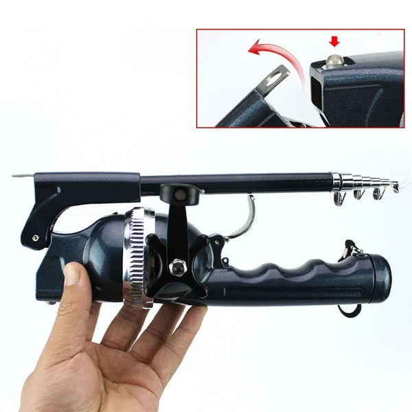 Portable Carp Foldable Fishing Rod