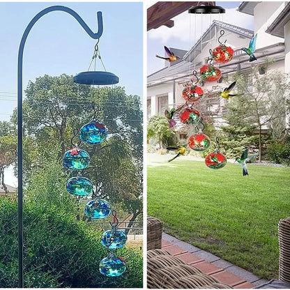 Charming Wind Chimes Hummingbird Feeders