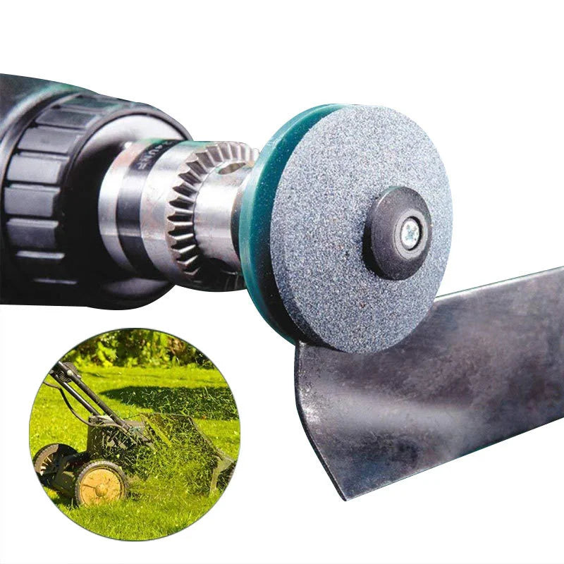 Universal Lawn Mower Blade Sharpener - Fast & Easy Rotary Drill Accessory for Perfect Cuts