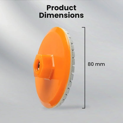 Integrated Stone Trimming and Polishing Disc