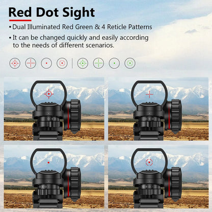 Illuminated Optical Gun Scope For Hunting