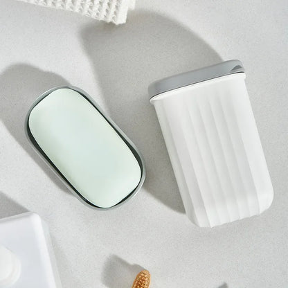 Portable Travel Soap Dish with Drain