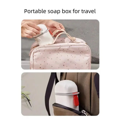 Portable Travel Soap Dish with Drain