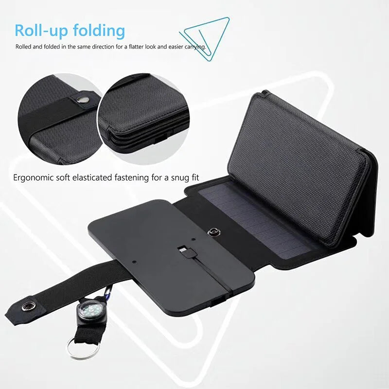 Outdoor Multifunctional Portable Solar Charging Panel