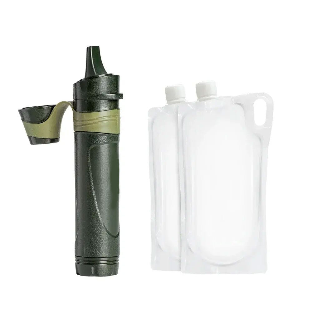 L600 Outdoor Survival Camping Equipment Portable Straw Water Filter