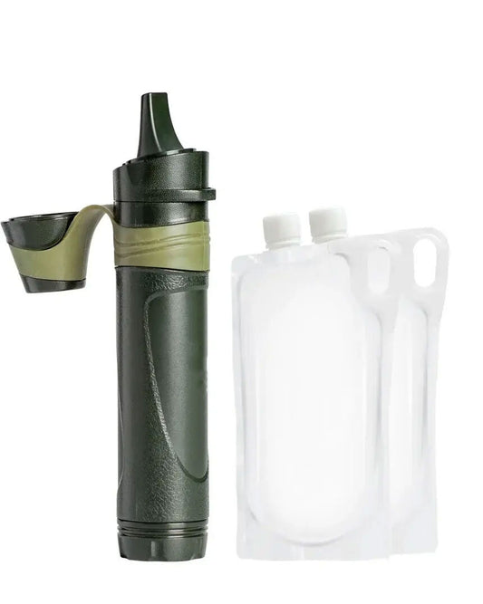 L600 Outdoor Survival Camping Equipment Portable Straw Water Filter