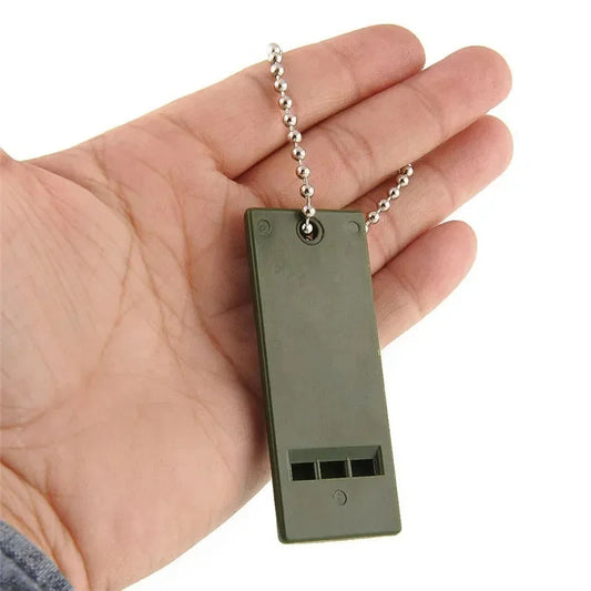 3-Frequency Whistle High Decibel Survival Portable Outdoor