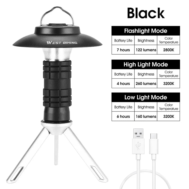 WEST BIKING Portable Camping Light