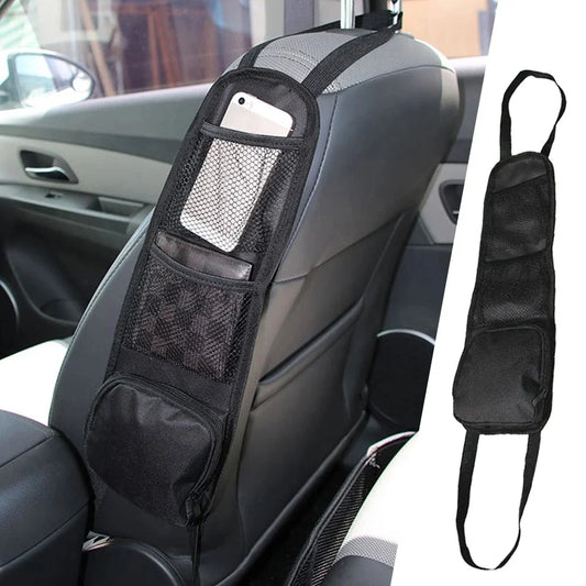 Multi-Pocket Car Seat Side Storage Bag