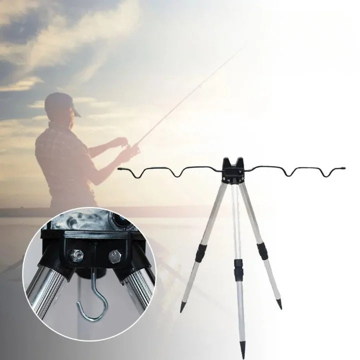 Foldable Fishing Rod Rest Base