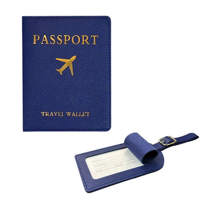 PU Leather Luggage Tag