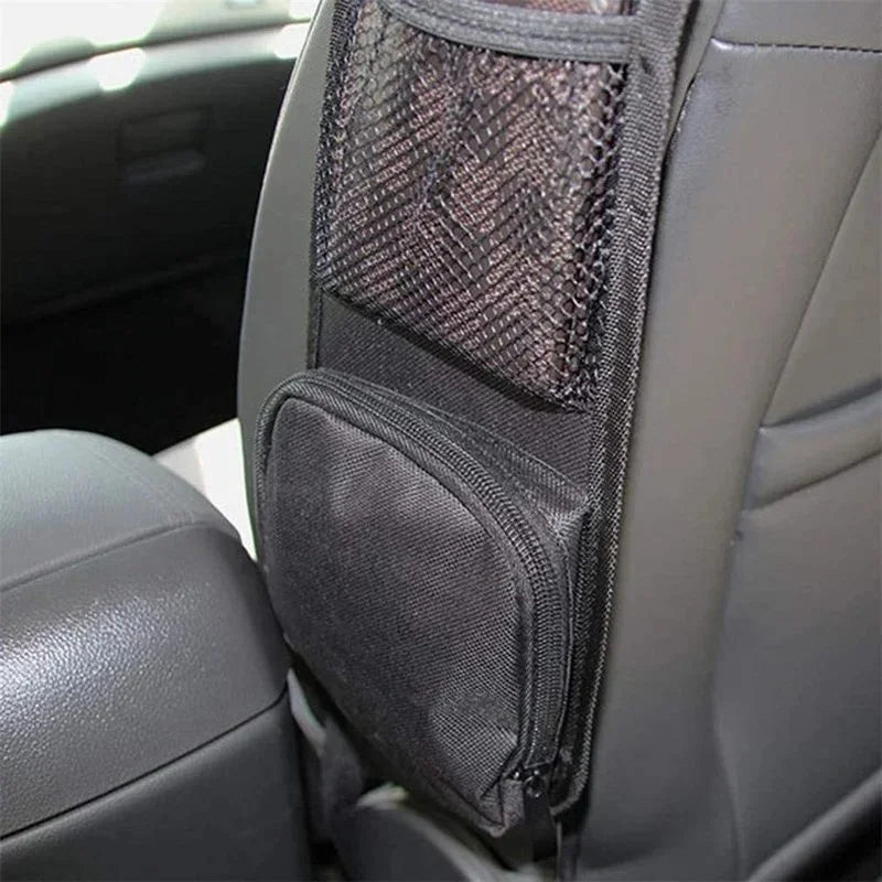 Multi-Pocket Car Seat Side Storage Bag