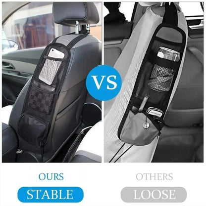 Multi-Pocket Car Seat Side Storage Bag