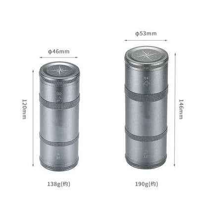 Travel Sealed Storage Canister for Coffee Beans