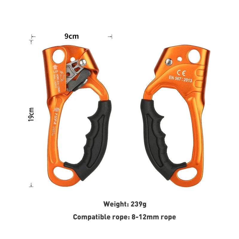 SRT Hand Ascender Device for Outdoor Rock Climbing