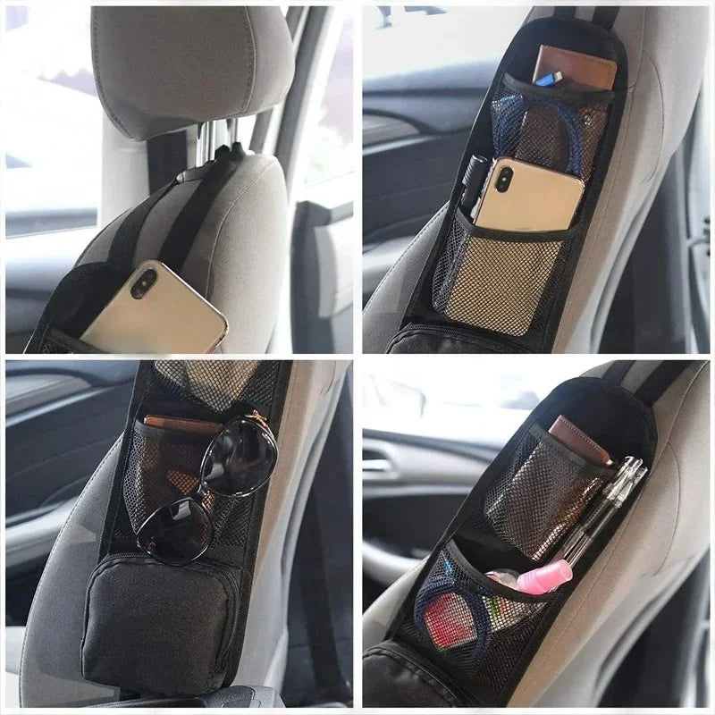 Multi-Pocket Car Seat Side Storage Bag