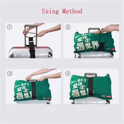 Elastic Adjustable Luggage Strap Carrier