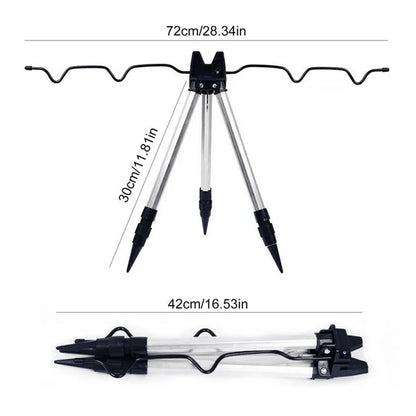 Foldable Fishing Rod Rest Base