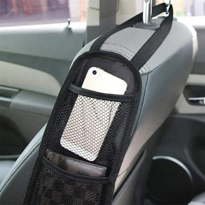 Multi-Pocket Car Seat Side Storage Bag