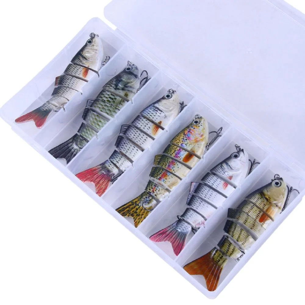 6 Pieces Fishing Lures Set