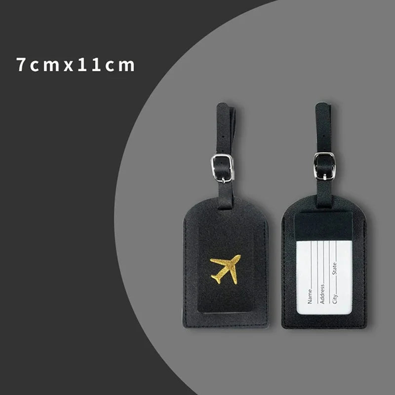 PU Leather Luggage Tag