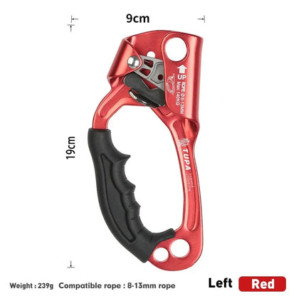 SRT Hand Ascender Device for Outdoor Rock Climbing