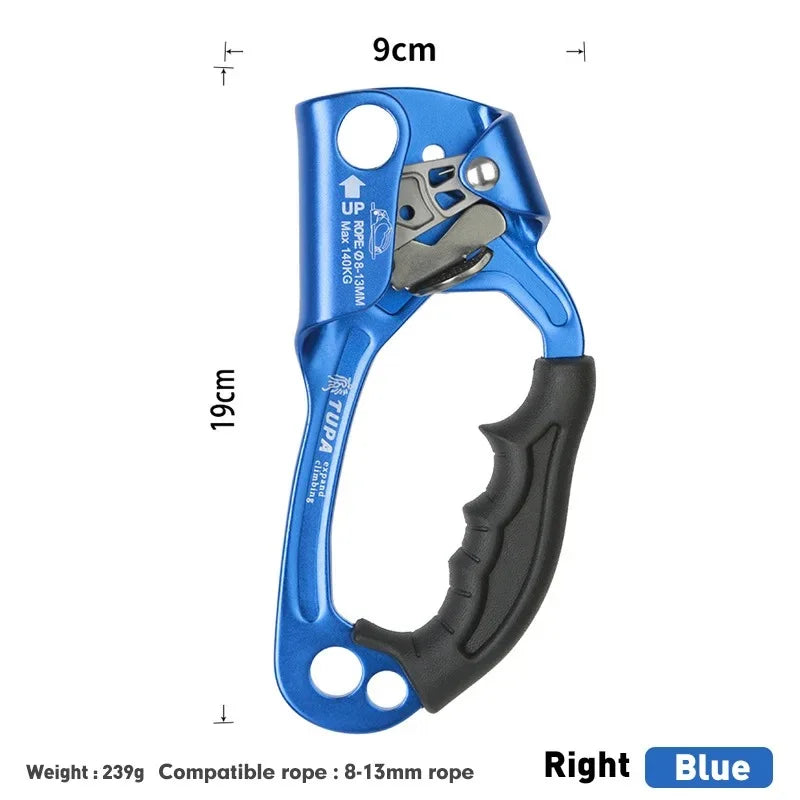 SRT Hand Ascender Device for Outdoor Rock Climbing