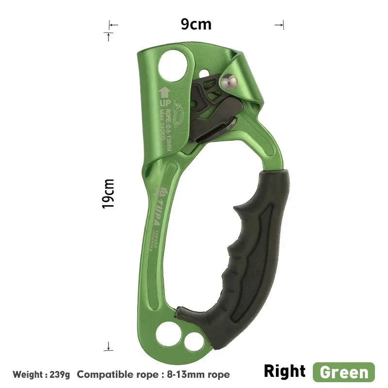 SRT Hand Ascender Device for Outdoor Rock Climbing