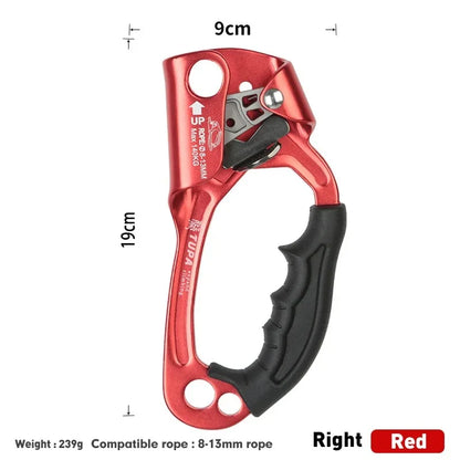 SRT Hand Ascender Device for Outdoor Rock Climbing